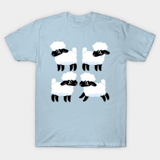 Simple Sheep Design - Light T-Shirt